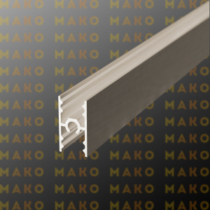 Профиль разделительный широкий с крепежом MS451 Ясень шимо (A52)